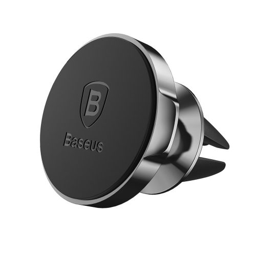 Baseus Small Ears Series Univerzális Szellőzőrácsra Mágneses Autós Tartó Fekete (SUER-A01)