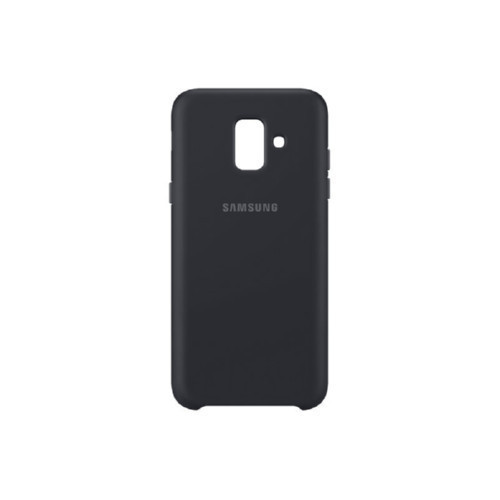 Samsung Galaxy A6 2018 Gyári Tok Dual Layer Cover Duplarétegű Fekete EF-PA600CBEGWW