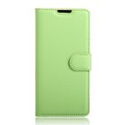 Sony Xperia XA Notesz Tok Flip Kártyatartóval Szilikon Belsővel Zöld