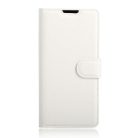 Sony Xperia XA Notesz Tok Flip Kártyatartóval Szilikon Belsővel Fehér