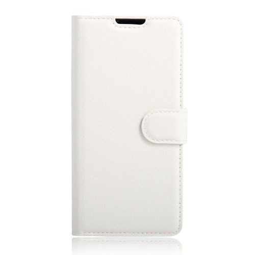 Sony Xperia XA Notesz Tok Flip Kártyatartóval Szilikon Belsővel Fehér