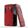 Samsung Galaxy S8 Armor Tok Ütésálló Kivitel Kitámasztható Piros
